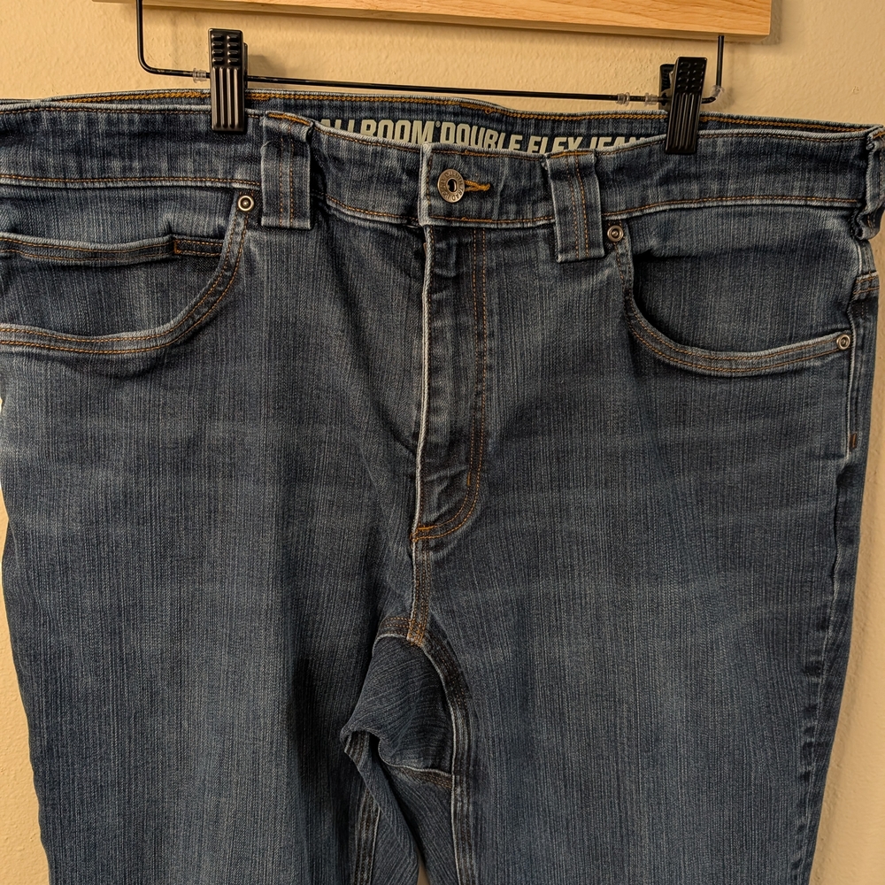 Duluth Trading Company Ballroom Double Flex Jeans Mens 38x30‎ Slim Fit - Picture 2 of 8